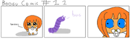 'toss binky bug comic english_text enlarged_pupils plush_body subvariant:boogu text variant:agugu // 2310x707 // 226KB