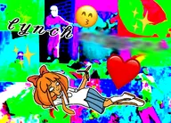 artist:yosack_jaki emoji gay_shit_in_the_background heart knife meta:rijkskunst mymy niggerwiggle rainbow weapon // 2032x1456 // 480KB