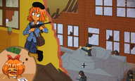 artist:cam color drawing dreaming holding_submachinegun meta:general_fanart mymy netherlands sleeping // 1240x743 // 588KB