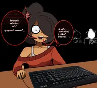 artist:thefleshisdead aue maya meta:general_fanart // 2048x1876 // 286KB