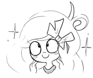 artist:gussywussy black_and_white bow coco meta:general_fanart shine star tagme white_void // 1028x870 // 197KB