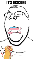 anti_ongezellig arm blood closed_eyes closed_mouth clothes coco discord dress eating female flag glasses gore holding_object impact_font its_over necklace ongezellig open_mouth scarf stubble text tranny variant:bernd variant:gapejak white_skin yellow_hair yellow_teeth // 855x1500 // 201KB