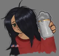 artist:h8tr drinking maya meta:general_fanart tagme // 589x565 // 50KB