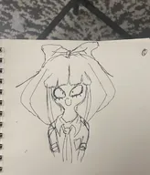 looking_at_viewer meta:general_fanart mymy niggerwiggle sketch smiling // 1092x1280 // 259KB