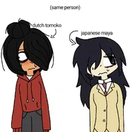 maya meta:general_fanart tagme tomoko unknown_artist // 1080x1080 // 47KB