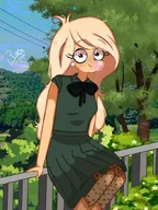 bubblegum coco color drawing looking_at_viewer meta:general_fanart smiling zorinhakekk_(artist) // 640x853 // 207KB