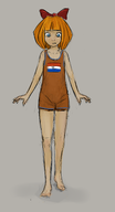 biting_lip meta:general_fanart mymy nervous sketch swimsuit voc voc_flag // 1738x3198 // 2.2MB