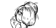 artist:oekakigod looking_at_viewer maya meta:rijkskunst no_color oekaki // 500x250 // 35KB
