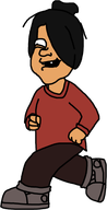 arm black_hair clothes family_guy full_body hair hand leg maya open_mouth pants shoe sneakers sneakers_o'toole sweater transparent_background white_skin // 250x490 // 39KB