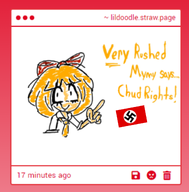 mymy straw_page swastika tagme unknown_artist // 1849x1877 // 1.0MB