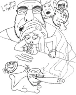 artist:unknown cat coco coke meta:rijkskunst rat smoking subvariant:catjak subvariant:rapeson variant:chudjak variant:cobson variant:impjak variant:kuzjak // 1080x1350 // 469KB