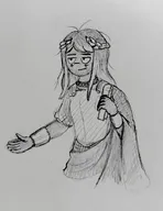 aristocrat artist:midkyk cleo meta:general_fanart nigger no_color roman_empire sketch // 2046x2657 // 1.7MB