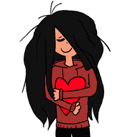 artist:pivkom_ closed_mouth heart holding_heart low_effort maya tagme // 750x750 // 34KB