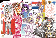 artist:siupirupi cleo coco curry eiko kiki maya mayo mayo_en_curry meta:general_fanart mymy Noga vera yfke zoey // 3934x2701 // 19MB