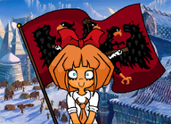 artist:unknown flag hyperborea looking_at_viewer meta:rijkskunst mymy niggerwiggle smiling // 860x623 // 745KB
