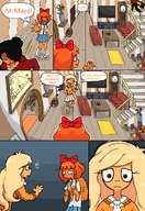 backpack bwcgegre coco comic fisheye_(drawfag) maya meta:rijkskunst mymy sad talking text // 1387x2012 // 997KB