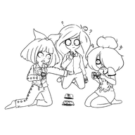 artist:lidlyarts coco maya meta:general_fanart mymy tagme // 2478x2478 // 582KB