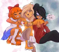 artist:asikku choking coco heart maya meta:general_fanart mymy text // 1080x958 // 125KB