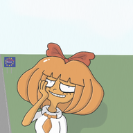 belgium blue_eyes bow cross dutch_text grass hand_on_face meta:general_fanart mymy nederlandse_tekst no_freckles orange_hair road road_sign shadow sign sky text tie unknown_artist // 4000x4000 // 7.7MB