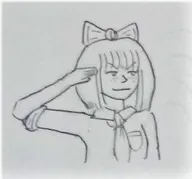 drawing meta:general_fanart mymy niggerwiggle salute sketch smiling smug // 473x441 // 32KB