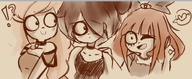 artist:gussywussy coco dress heart maya meta:general_fanart mymy smiling // 1304x539 // 747KB