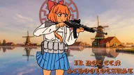 ammo_belt chudwheel holster meta:rijkskunst milktag_(pre-release) mymy red_dot_sight rifle schoolocaust sonnenrad sunwheel suspenders unknown_artist // 1920x1080 // 947KB