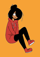 hoodie looking_at_viewer maya meta:general_fanart // 724x1024 // 12KB