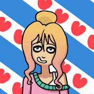 blonde_hair blue_eyes friesland_flag high meta:general_fanart partially_dyed_hair unknown_artist wifebeater yfke // 3656x3656 // 275KB