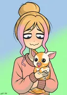 meta:general_fanart piglet smiling tagme unknown_artist yfke // 4961x7016 // 4.0MB