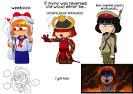 dakimakura ghanshan gun hat meta:general_fanart military_uniform mymy samurai sword // 4092x2893 // 5.0MB
