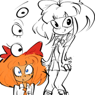 artist:scoobysnucks eyes looking_at_viewer meta:general_fanart mymy sketch smiling // 2048x2048 // 1.8MB