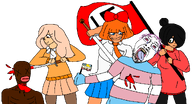 black blood coco featured flag hoodie maya meta:rijkskunst mymy nazi niggerwiggle smiling swastika sword tnd transparent_background ttd // 1084x587 // 39KB