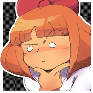 absurd_res artist:ghanshan meta:general_fanart mymy thinking // 3507x3507 // 16MB