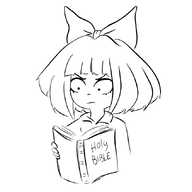 artist:lidlyarts bible meta:general_fanart mymy niggerwiggle reading // 655x655 // 79KB
