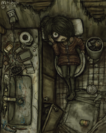 drawing maya meta:general_fanart milktag_(minor) mitchelf_(artist) sproke // 2000x2500 // 3.8MB