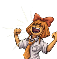 artist:giopotatoes happy meta:general_fanart mymy screaming // 791x820 // 422KB