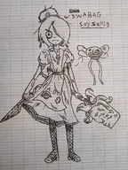 add autism blobfish drawing looking_at_viewer maya meta:rijkskunst swabag tentaclesquic weapon zarty // 3120x4160 // 1.3MB