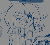 artist:Ruben coco heart meta:general_fanart mymy tagme winking // 646x583 // 103KB