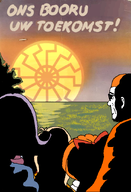 black_sun booru coco dutch_text maya meta:rijkskunst mymy poster sonnenrad sunrise vera zach zooru // 610x893 // 360KB