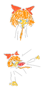 action artist:cylindrome book drawing hit hurt looking_at_viewer meta:general_fanart mymy one_eye_closed shocked sketch smiling // 1582x3296 // 770KB