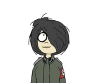 bleached maya meta:general_fanart nazi nazi_outfit nazi_symbol ss swastika uniform // 1011x876 // 127KB