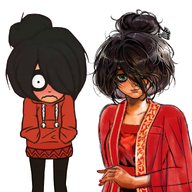 afwerking artist:colarikal binnenkimono blozen blozend blush blushing broek dress embellishments gelakte_nagels green_eyes groene_ogen haarknot hair_bun hair_covering_eye hair_over_eye hair_over_eye_(maya) hoodie inner_kimono jurk kijkt_naa_de_kijker kijkt_naar_voren legging leggings lippen lips looking_at_viewer looking_forward maya meta:general_fanart painted_nails pants realism realisme robe touw trim versieringen white_void witte_achtergrond // 1786x1785 // 2.6MB