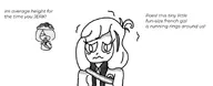 artist:someonestolemymilk black_and_white coco english_text exclamation_mark exclamation_marks hat maya meta:general_fanart metal napoleon text variant:peeb white_void // 902x365 // 85KB
