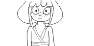 brown_eyes freckles kimono mymy oekaki // 500x247 // 140KB