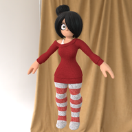 3d a-pose blender_(artwork) cgi maya meta:general_fanart t-pose // 1440x1440 // 2.7MB