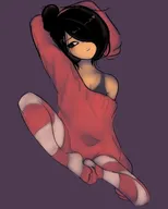 artist:asikku looking_away maya meta:general_fanart nervous // 1080x1349 // 55KB