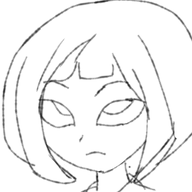 black_and_white drawing looking_up meta:general_fanart mymy sketch // 1378x1378 // 395KB