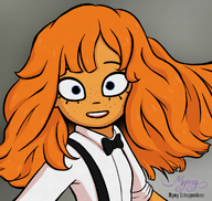 artist:studio_massa beautiful bow_tie city_pop crossover Illustraties_(official) looking_at_viewer meme mymy official_art petjeaf Plastic_Love_(song) smiling text // 1752x1662 // 1.4MB