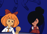 chair maya meta:general_fanart microphone mymy stroopwafel the_ricky_gervais_show waffle // 763x560 // 126KB