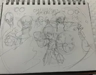 apocalypse coco fan_art maya meta:general_fanart mymy trio zombie // 991x774 // 354KB